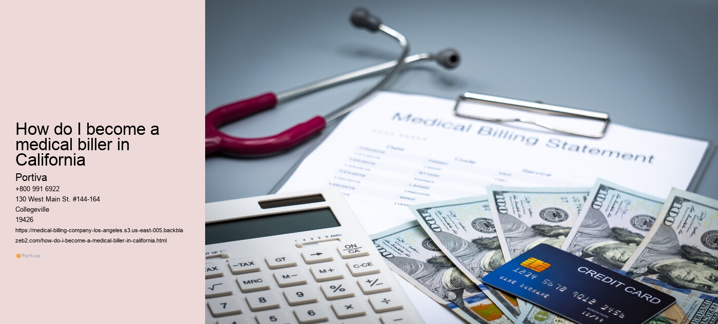 How do I become a medical biller in California