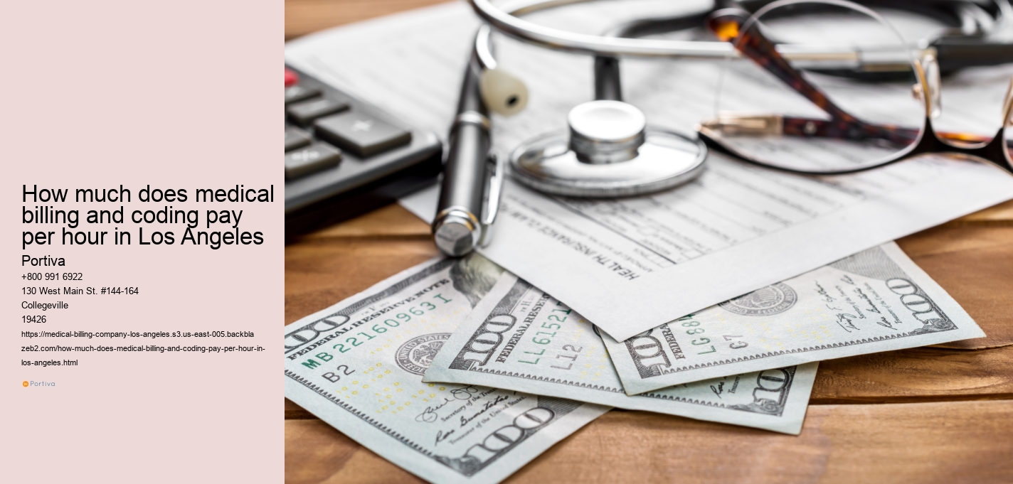 How much does medical billing and coding pay per hour in Los Angeles