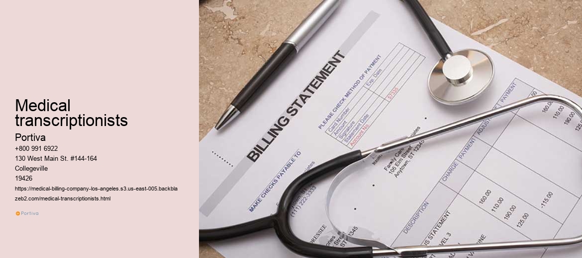 medical transcriptionists