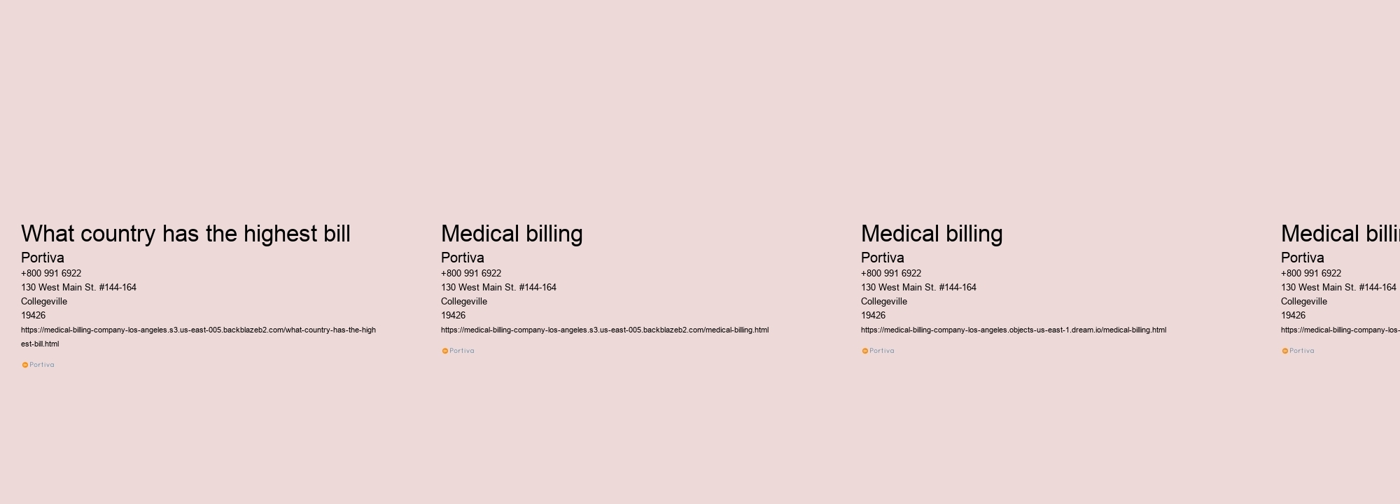 What country has the highest bill